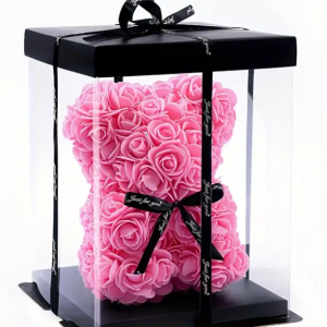 ROSE BEAR FLOWER GIFT BOX