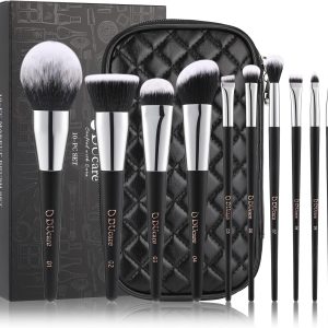 Makeup Brush Set (10-Piece)